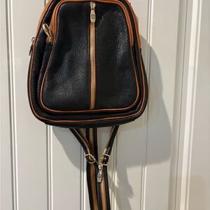 Valentina Italian Leather Backpack